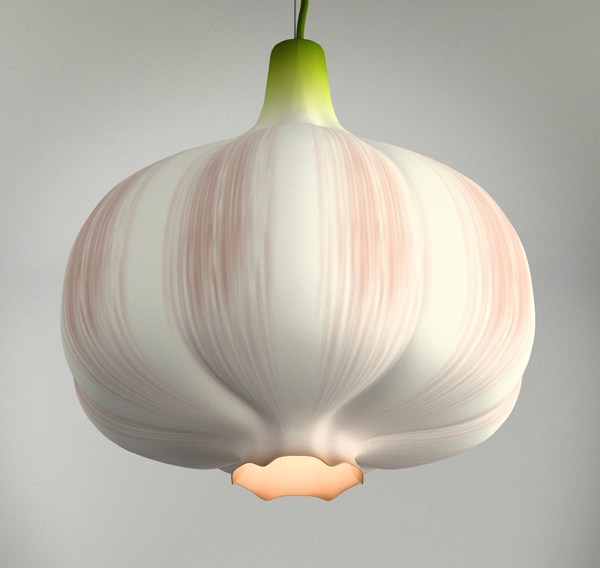 Garlic Lamp 的大蒜吊燈