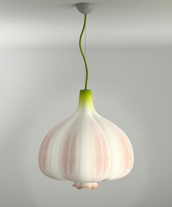 Garlic Lamp 的大蒜吊燈