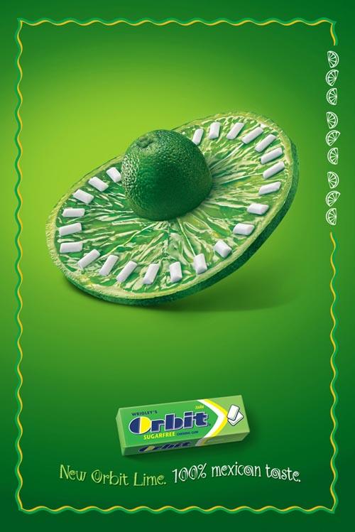木糖醇创意广告设计