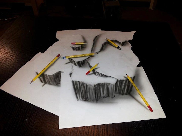  Ramon Bruin令人难以置信的3D绘图平张纸