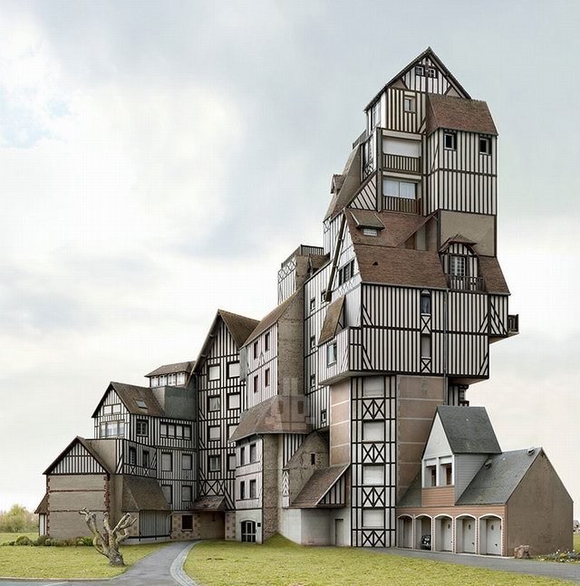 比利时Filip Dujardin虚构建筑