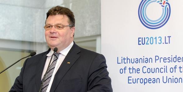 立陶宛担任欧盟轮值主席国logo