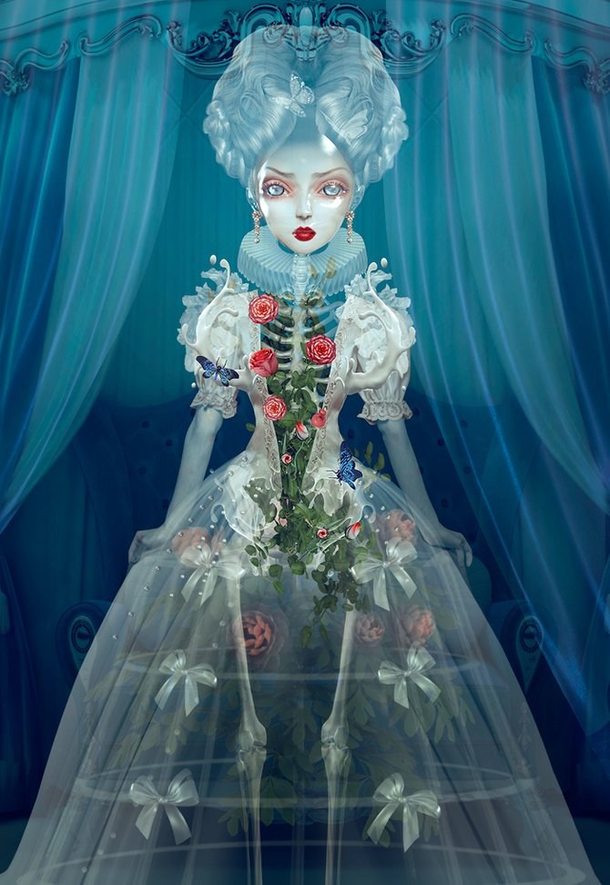 Natalie Shau 詭異插畫設(shè)計