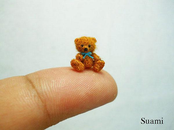 微缩编制小动物 最小不足1厘米