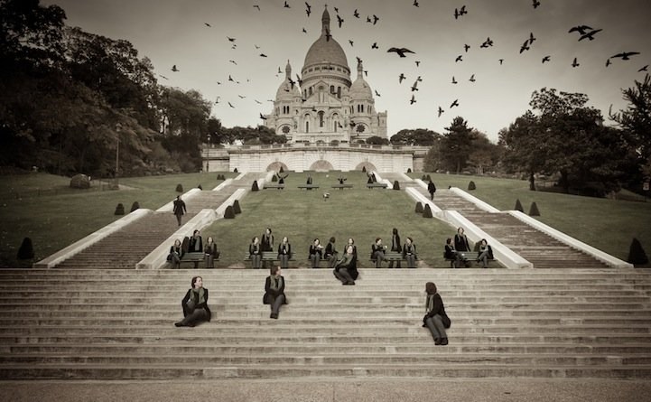 巴黎摄影师Gabriel Aguirre：克隆人的城市