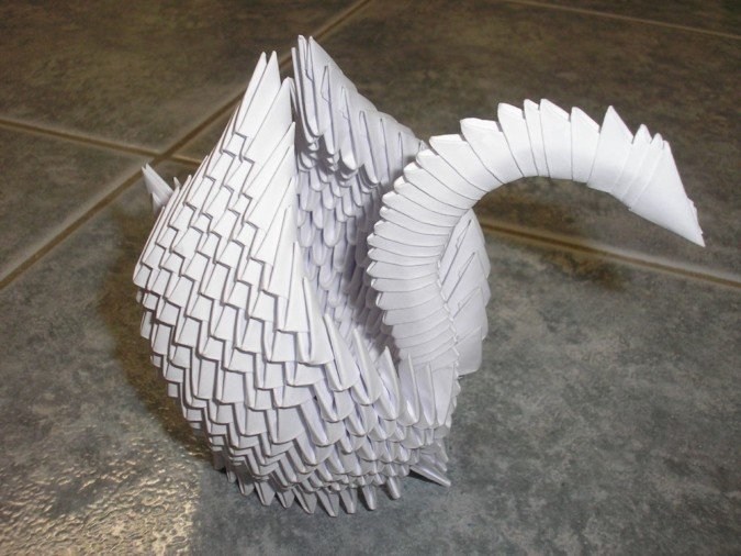 神奇的折纸艺术作品欣赏