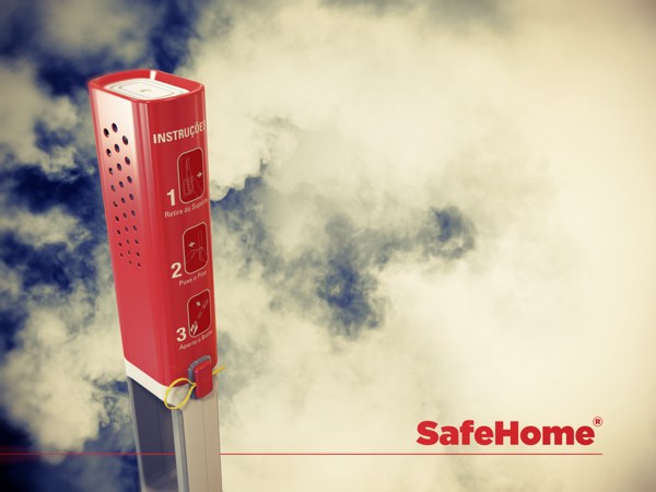 SafeHome便攜式滅火器新穎設計