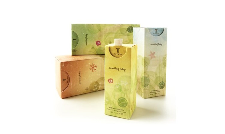 Thymes 化妝品品牌包裝設計