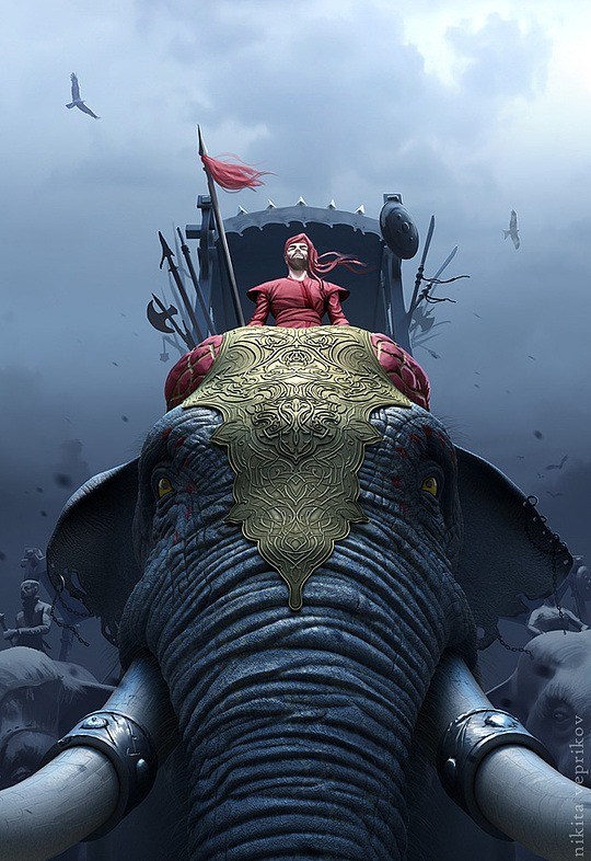烏克蘭Nikita Veprikov三維藝術作品欣賞