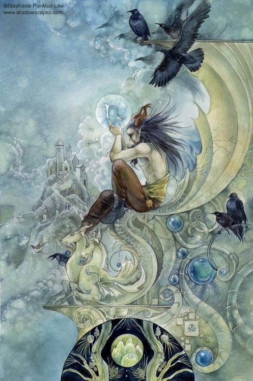 Stephanie Pui-Mun Law超現實主義繪畫作品