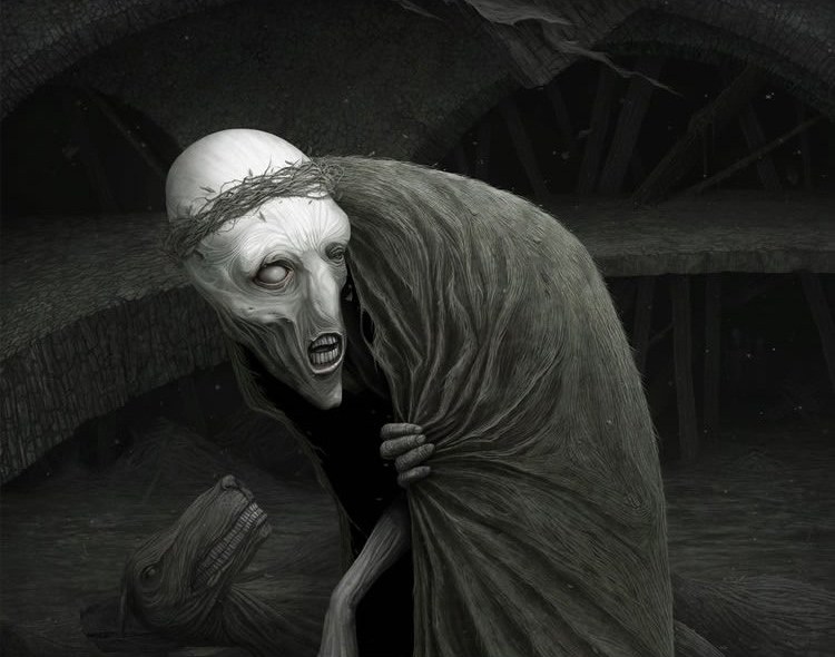 Anton Semenov充滿了邪惡的作品