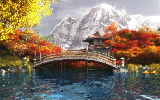 唯美的游戲場景