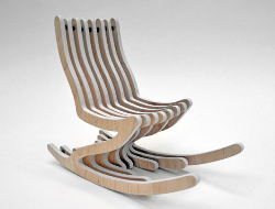创意木质摇椅