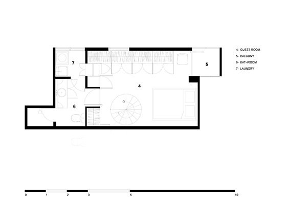 圣保罗48平米复式小公寓设计