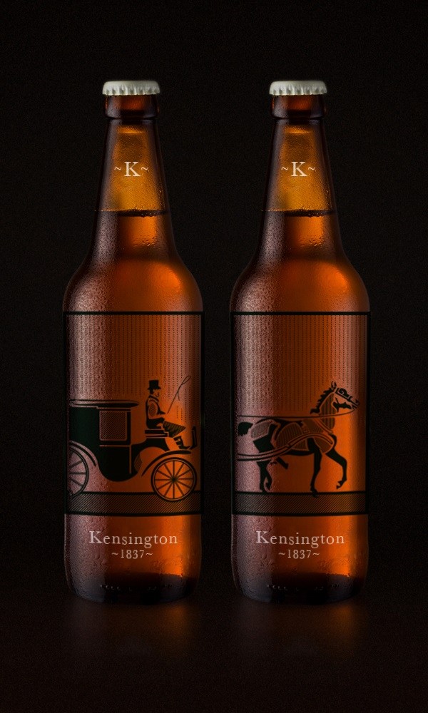 Kensington Ale品牌啤酒包裝