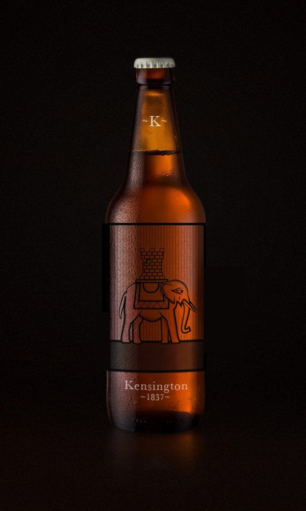 Kensington Ale品牌啤酒包裝