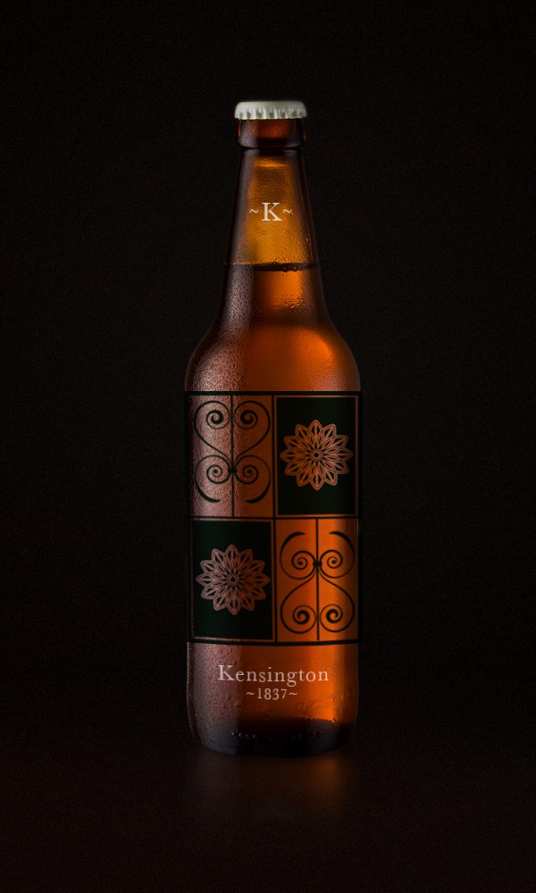 Kensington Ale品牌啤酒包裝