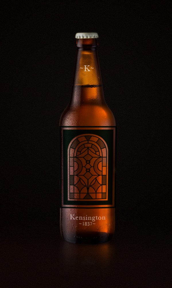 Kensington Ale品牌啤酒包裝
