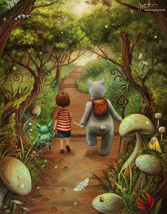 Jeremiah Morelli幻想主題插畫
