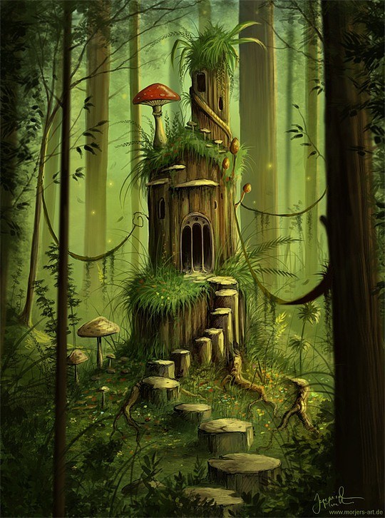 Jeremiah Morelli幻想主題插畫