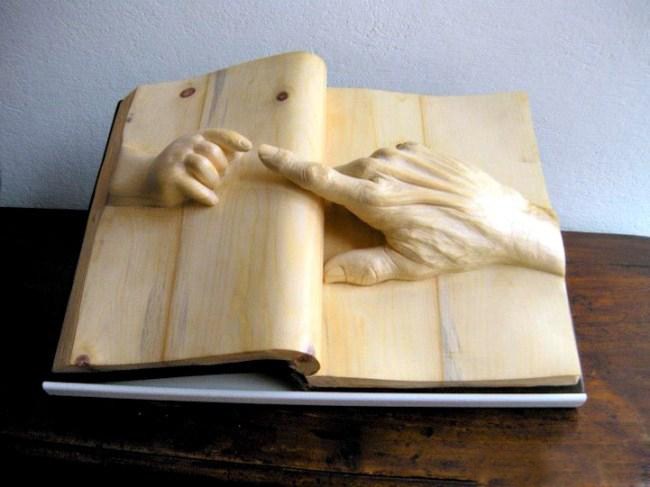 创意木雕书
