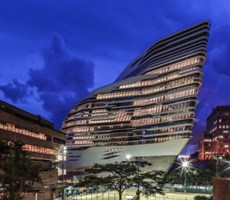      香港理工大学的创新大厦