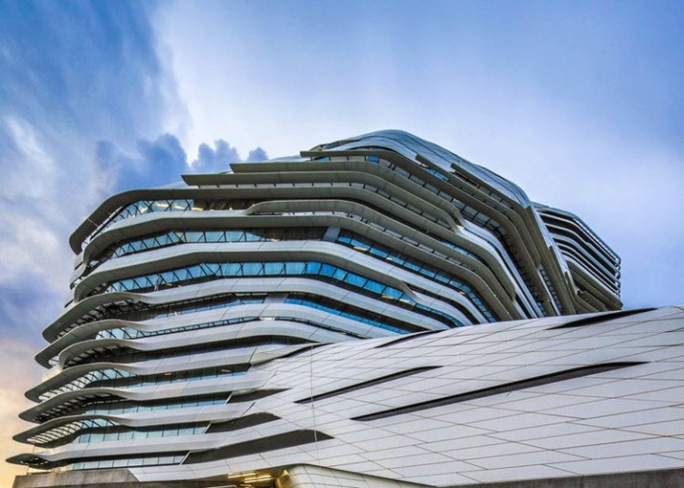      香港理工大学的创新大厦