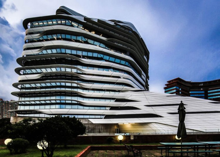      香港理工大学的创新大厦