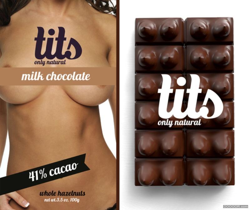 山雀牛奶巧克力包装设计