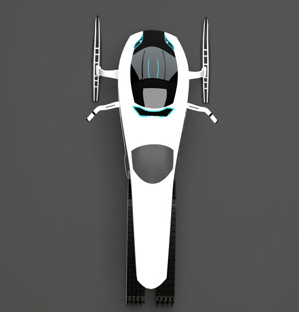 高科技燃料电池动力系统的雪橇摩托车设计