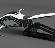 高科技燃料电池动力系统的雪橇摩托车设计