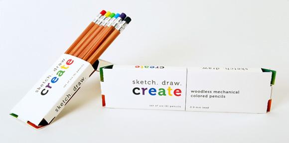 彩色铅笔包装欣赏