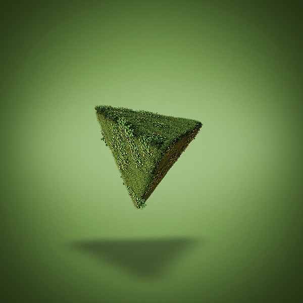用草做出的3D清新圖