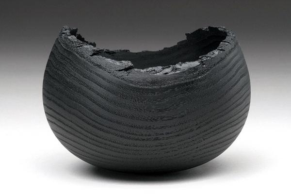 德国艺术家]车削木容器作品