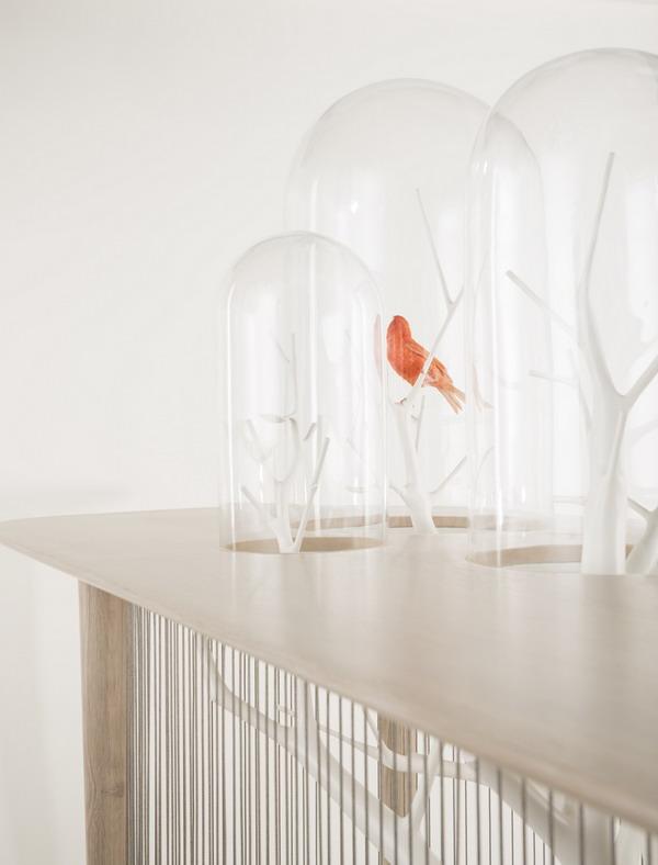 创意鸟笼桌子设计