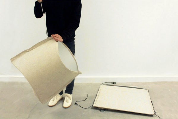 Benjamin Kicic设计节约空间的凳子