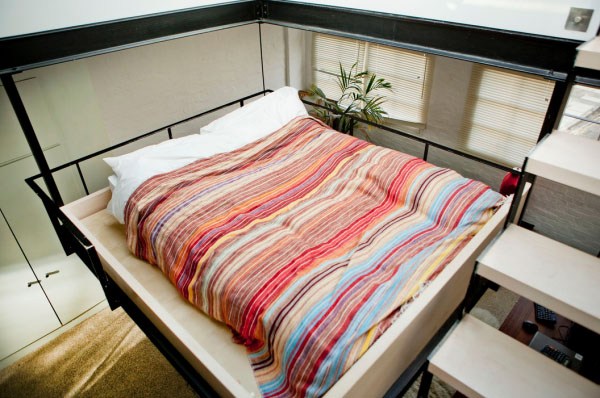 小空间设计：悬浮的卧室