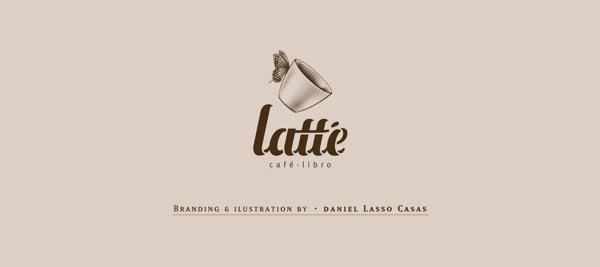 Latt&#233; Coffee咖啡VI形象
