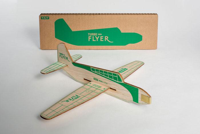 飞机模型硬纸板包装设计项目