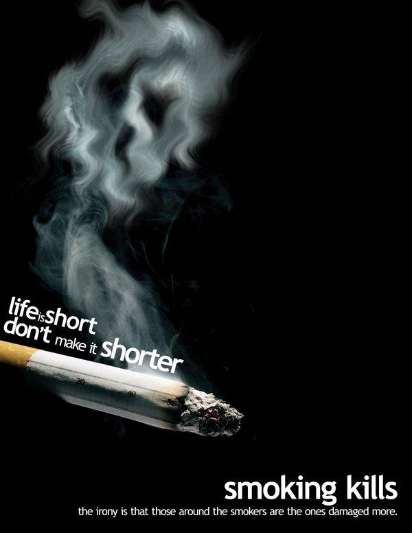 吸烟有害健康！精选创意广告