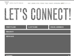 简洁实用的联系页面设计