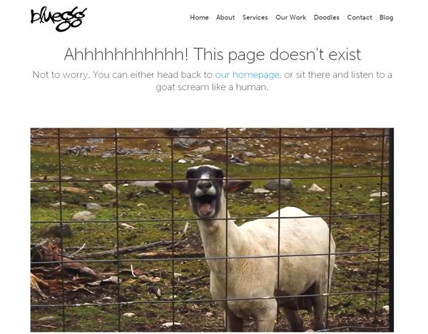 创意的404网站页面设计欣赏