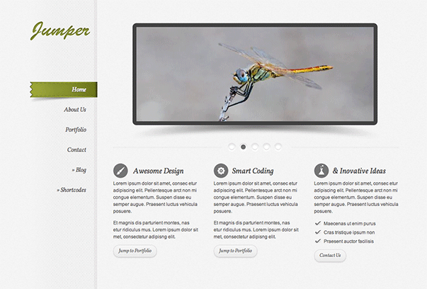 值得设计师借鉴的网站单页界面设计