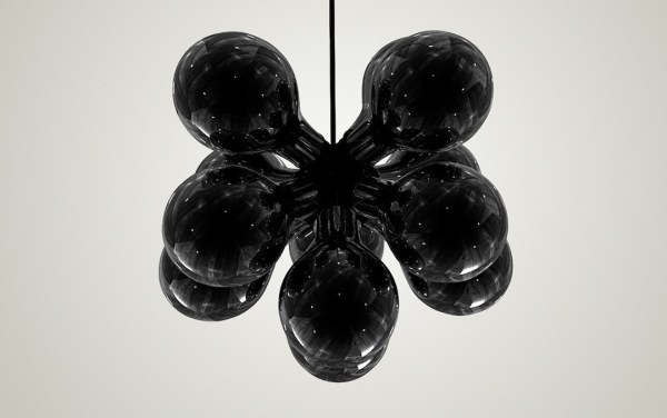 黑色吊灯-black light