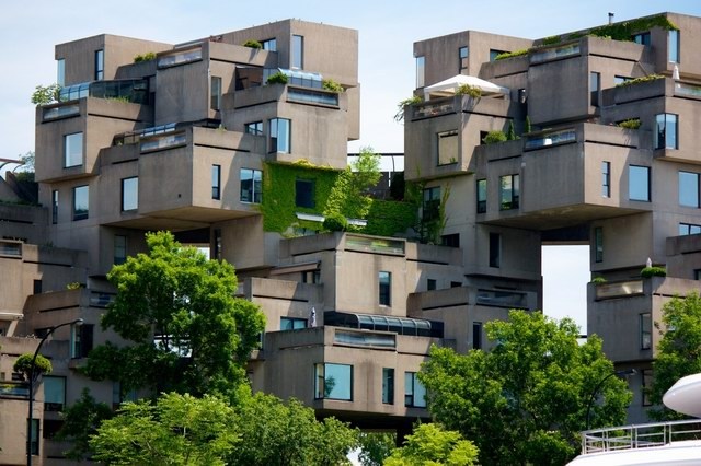 Habitat 67集裝箱式住宅