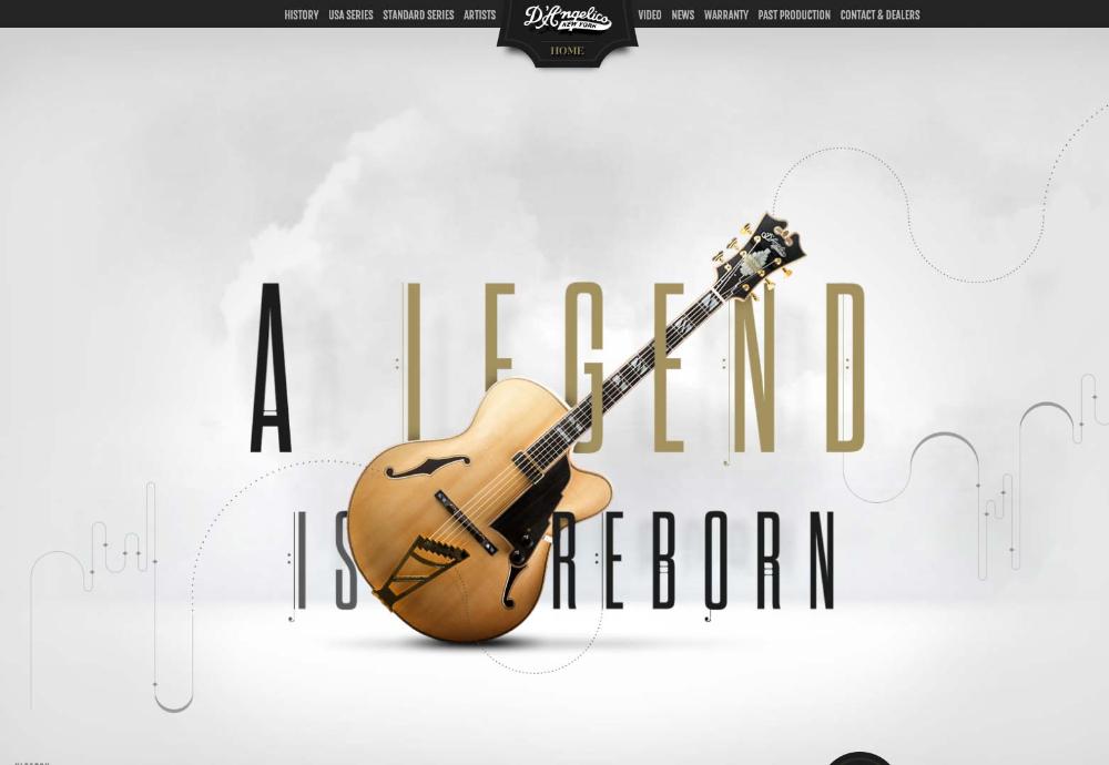 来自国外的精美单页网站界面设计