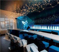 蓝色梦幻酒吧设计