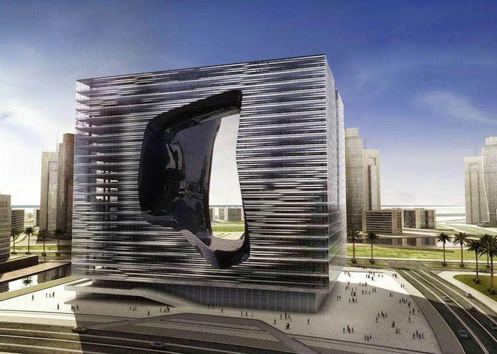 迪拜未来主义风建筑