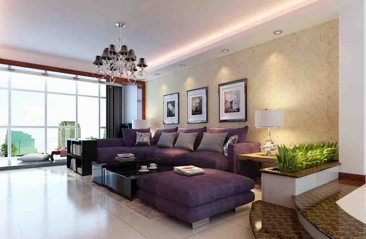 刘贺东设计-国际城  三室两厅  160平米  错层 新中式