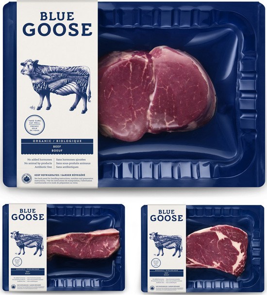 Blue Goose Pure Foods天然有机食物形象设计